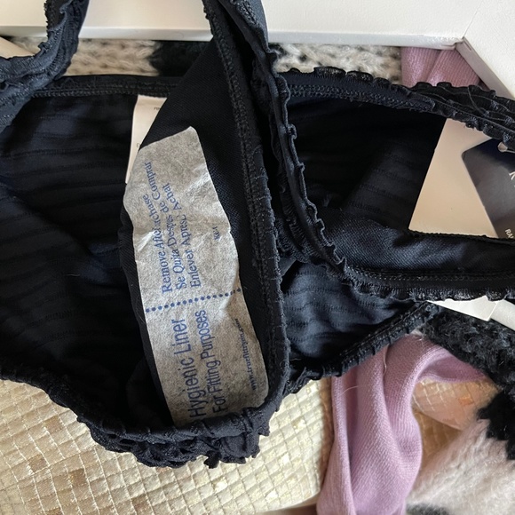 Ralph Lauren Womens Size S Small Bikini Bottom Swimsuit Black Black Label NWT - Picture 6 of 6